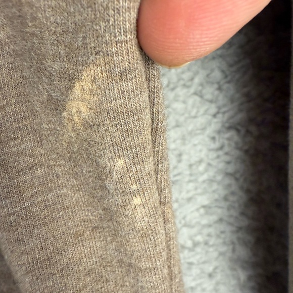 LL bean preowned tan cowl neck tunic size large - Picture 3 of 7